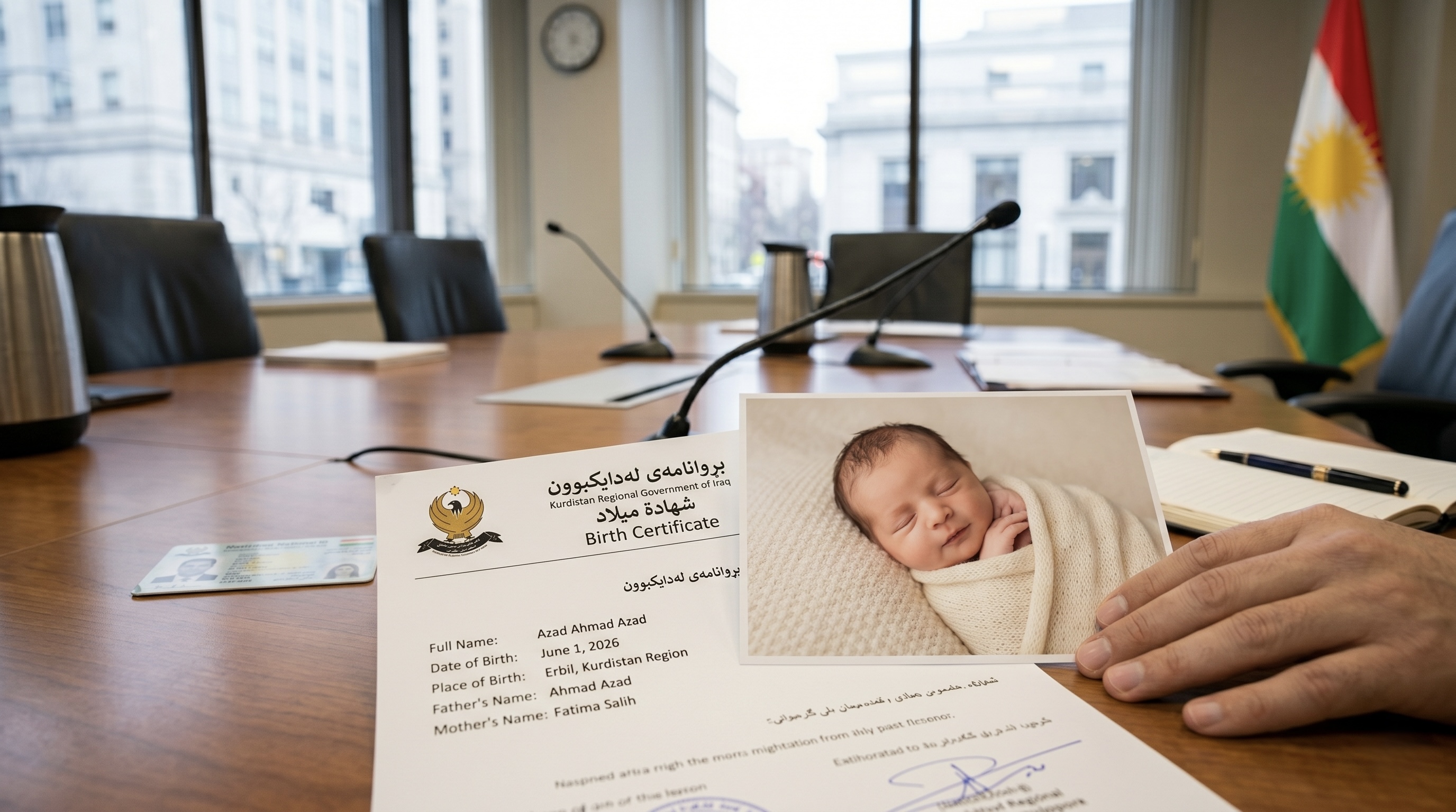 Online birth registration