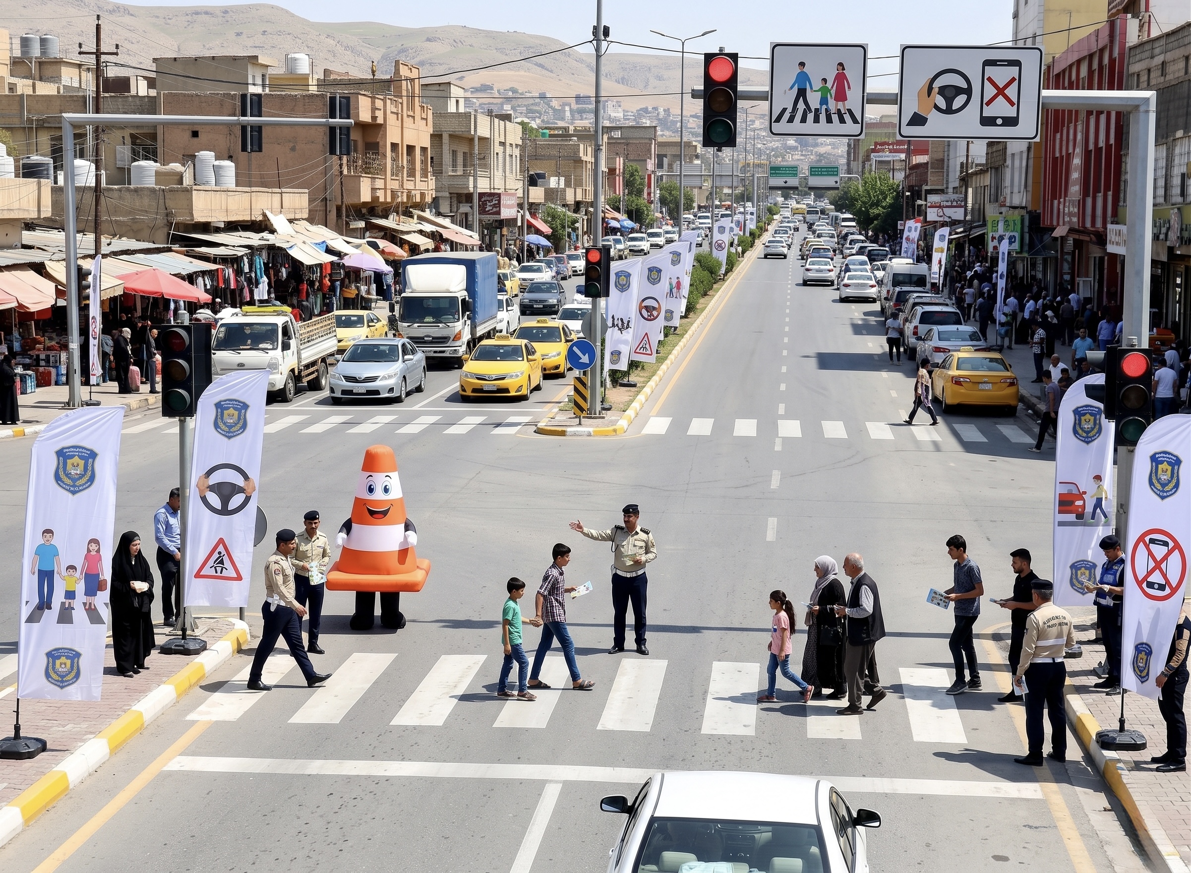 Road safety campaign