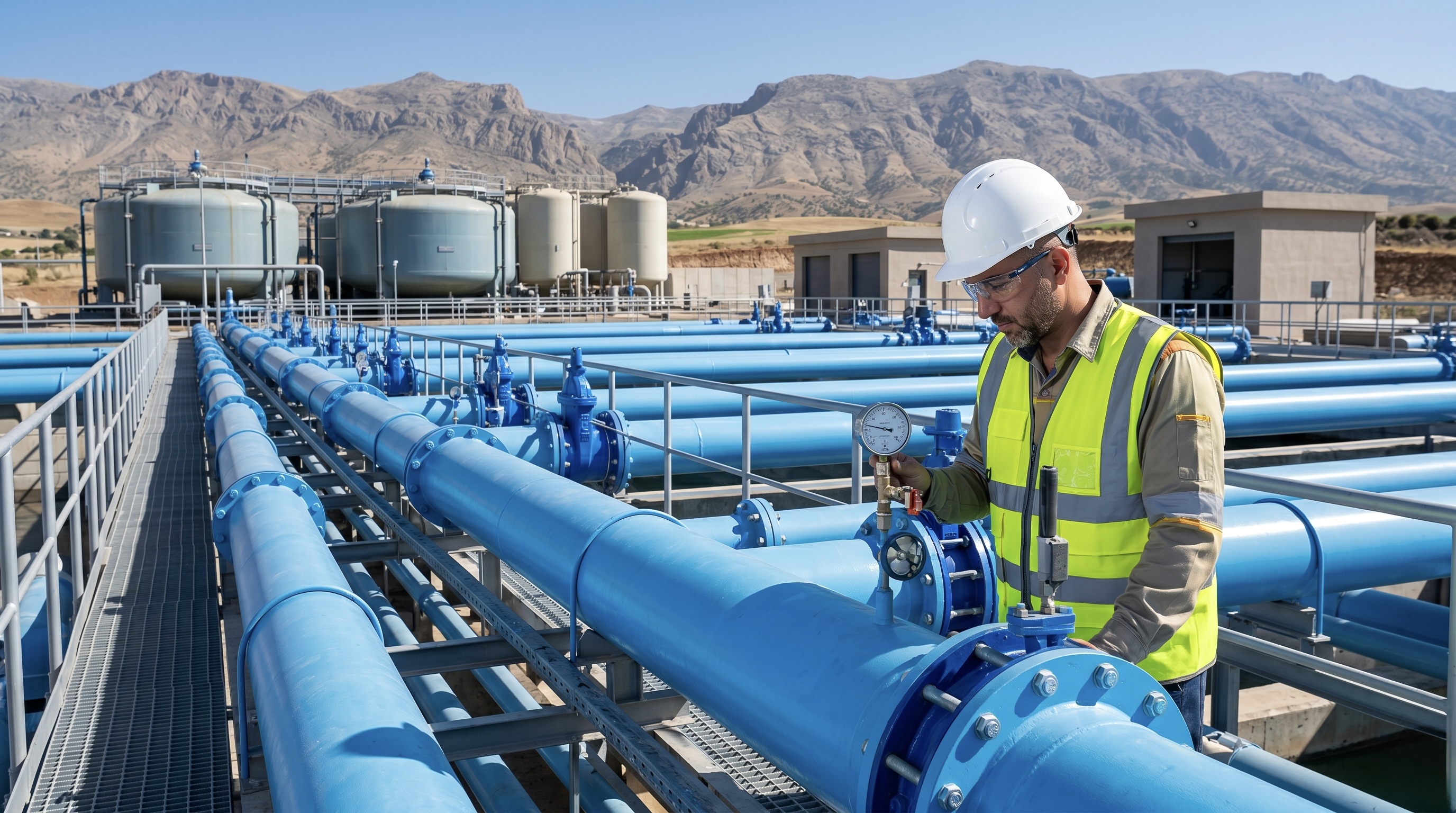 Clean water infrastructure and treatment facilities in Kurdistan